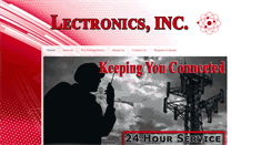 Desktop Screenshot of lectronicsinc.com