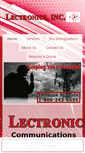 Mobile Screenshot of lectronicsinc.com
